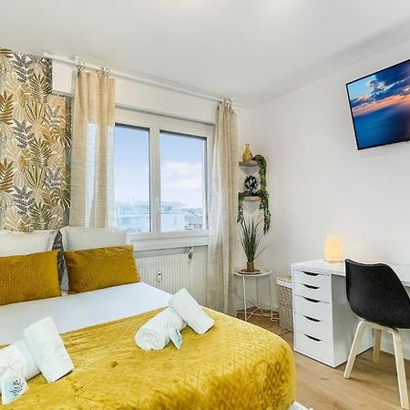 Homey La Coloc Mugi - Colocation Haut De Gamme - Chambres Privees - Balcon - Wifi Et Netflix - Proche Transports Commun 안마스 외부 사진